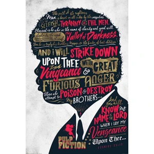 Maxi Poster Pulp Fiction (Ezekiel 25:17)