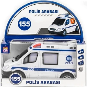 Can-Em Oyuncak Pilli Polis Minibüsü