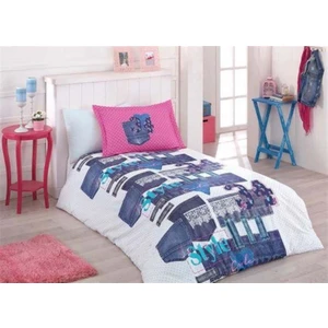 Girl Denim Pembe Nevresim Takımı Tek Kişilik TK0071