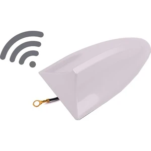 Vareste Trend Balık Sırtı Yapıştırma Elektronik Oto Tavan Anteni Beyaz YES405B Jaws Balina