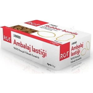 Rot Kauçuk Ambalaj Lastiği 50 Gram 5'li