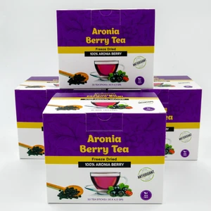 Aroniamax Aronya (Aronia) Meyve Çayı - 120 Günlük Kullanım / 4 Paket