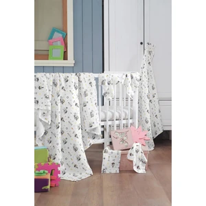 Evim Home Müslin Bebek Battaniye + Ağız Bezi (4 Lü) 90*80, Sarı, Ruyan