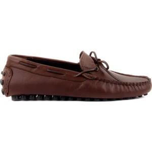 Sail Laker's Kahverengi Deri Erkek Loafer