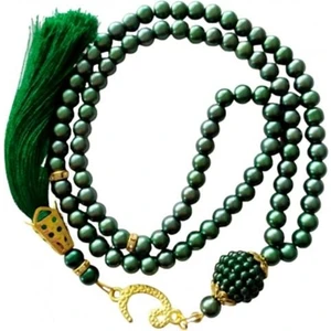 İnci 99'lu Tesbih Yeşil Renk