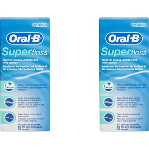 Diş Ipi Super Floss 50 Adet x 2 Kutu