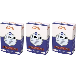 New Life 4 Hepa 30 Yumuşak Kapsül 3 Kutu