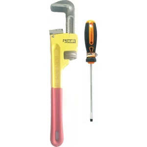 Ağır Boru Anahtarı 12 Inç Somafix Duz Tornavida 6 x 125 mm
