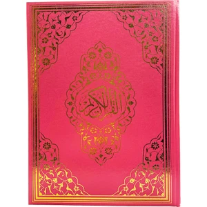 Rahle Boy Renkli Kuran-I Kerim Pembe