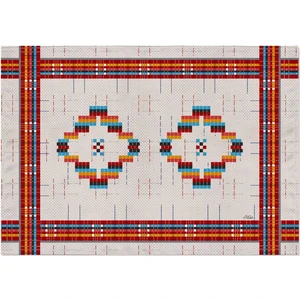 The Mia Boho -1 Amerikan Servis 6'lı Set - 50 x 35 cm.