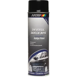 Universal Akrilik Parlak Siyah Sprey Boya 500 ml