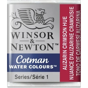 Winsor & Newton : Cotman Sulu Boya : Yarım Tablet : Alizarin Crimson Hue 003