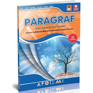 Apotemi Yayınları  Paragraf Konu Anlatımlı Soru Bankası