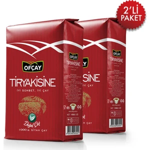 Tiryakisine Dökme Siyah Çay, 1000 Gr x2