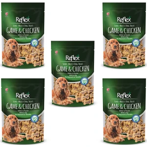 Semi Moist Av Hayvanlı Tavuklu Köpek Ödül Maması 150 gr 5 Adet