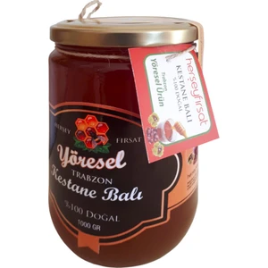 Herşey Fırsat Yöresel Trabzon Kestane Balı %100 Doğal -1 kg