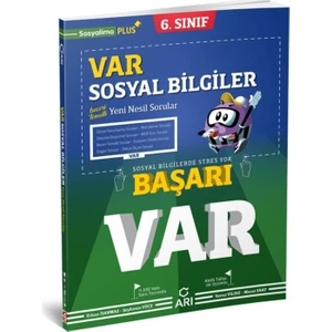 Arı Yayıncılık 6.Sınıf Var Sosyal Bilgiler Soru Bankası