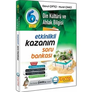 Çanta Yayınları 6. Sınıf Kazanım Din Kültürü ve Ahlak Bilgisi Soru Bankası