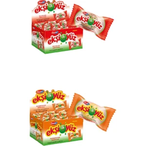 Ekşiyüz Sakız 2'li Set 700 gr ( Kola - Portakal )