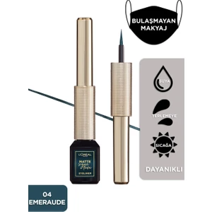 L'Oréal Paris Infaillible  24H Matte Eyeliner 04 Emeraude - Yeşil