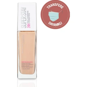 Maybelline New York Superstay 24H  Fondöten - 021 Nude Beige