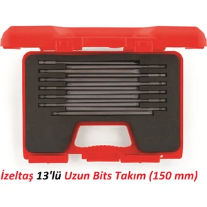 Izeltaş 13'lü Uzun Bits Takım (150 Mm)