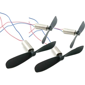 Mikro Fırçasız Motor Pervane Seti Motor 4 Adet Düz Pervane 2 Adet Ters Pervane 2 Adet Drone RC Helikopter İçin