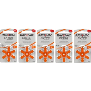 Extra Advanced 13 PR48 Işitme Cihazı Pili 6'lı 5 Paket