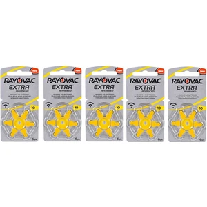 Extra Advanced 10 PR70 Numara Kulaklık Pili 6'lı 5 Paket