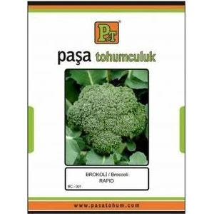 Paşa Tohumculuk Brokoli Tohumu 1 Paket (200 Adet Tohum) Tohum Sebze Tohumu Brokoli Tohumu Paşa Tohum 5gr
