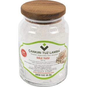 Çankırı Tuz Lamba Çankırı Saf Kristal Sole Tuz Net 1000 gr Büyük Boy