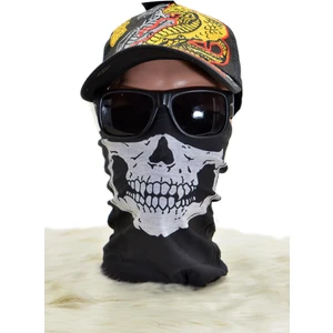 Çok Amaçlı Baf Bandana Boyunluk Kuru Kafa Temalı