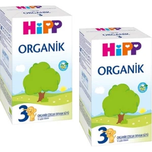 3 Organik Devam Sütü 600 gr 2'li