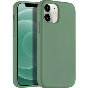 Apple iPhone 12 6.1" Soft Touch Altı Kapalı Liquid Silikon Lansman Kılıf