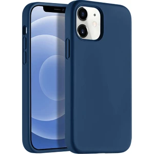 Apple iPhone 12 6.1" Soft Touch Altı Kapalı Liquid Silikon Lansman Kılıf