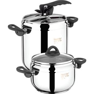 3,5 +7 Lt Düdüklü Tencere Seti