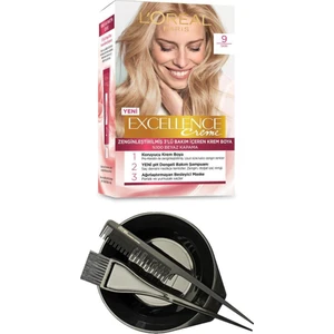 L'Oréal Paris Loreal Excellence Saç Boyası Sarı 9+Saç Boyama Seti