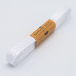 Elmas Süs Beyaz Grogren Kurdele (1cm 10M)