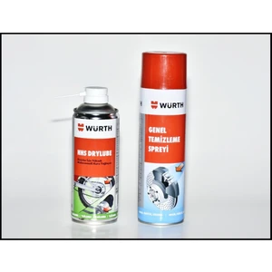 Günün Fırsatı     Würth Hhs Drylube Kuru Zincir Yağlama 400 Ml. +
