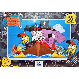 Ca Games Kral Şakir Korsanlar Diyarı Frame Puzzle Yapboz 35 Parça