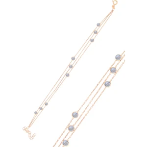 Söğütlü Silver Gümüş Rose Zirkon Taşlı Tifany Bileklik