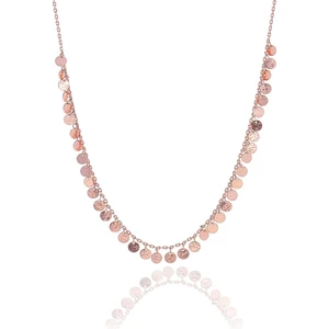 Söğütlü Silver Gümüş Rose Dövme Modeli Pullu Kolye