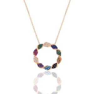 Söğütlü Silver Gümüş Sevgi Çemberi Kolye