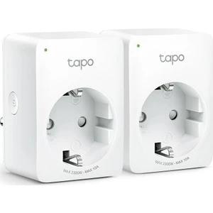 Tapo P100 (2-Pack), Akıllı Mini Wi-Fi Soketi, Amazon Alexa ve Google Home ile Çalışır, Uzaktan Kontrol, Cihaz Paylaşımı, Hub Gerekmez