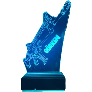 Modiwa Design Fortnite Scar 16 Renk LED Gece Lambası