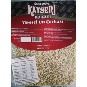 YÜKSEL KARTAL KAYSERİ MUTFAĞI Yöresel Un Çorbası 1 kg