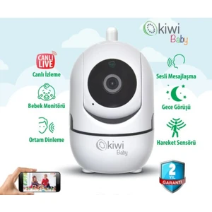 720P Wifi Ip Bebek Bakıcı Kamerası