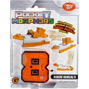 Pocket Morphers Dönüşebilen Numaralar No 8 Askeri Denizaltı