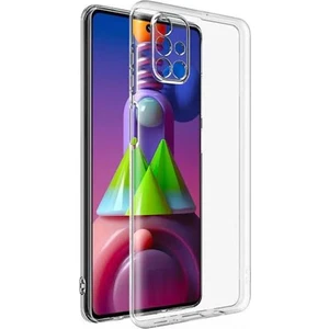 Samsung Galaxy M51 Kılıf Kamera Korumalı Şeffaf Silikon
