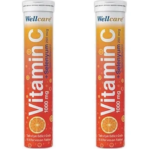 Vitamin C +Selenyum 15 Efervesan Tablet 2'li Set